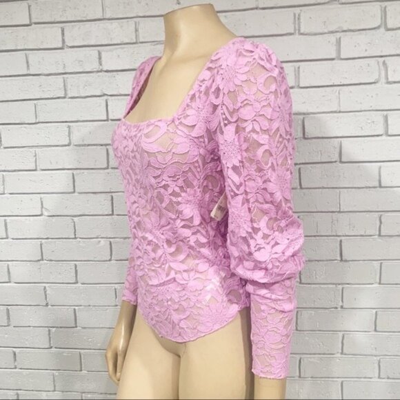 Free People Women’s Long Distance Layering Top in Flower Trail - Size Medium - Picture 5 of 11